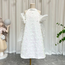 Charger l'image dans la galerie, Robe Cérémonie Styliste GIULIA - Blanc ou Rose - 2 ans au 12 ans
