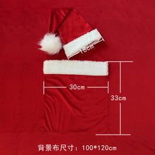 Charger l'image dans la galerie, Ensemble Accessoire Noël Bonnet et Poche pour Shooting Photo Bébé