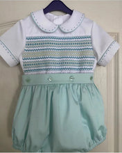 Charger l'image dans la galerie, Ensemble THOMAS - Ton Vert Sauge - 3 mois au 36 mois - Collection Exception