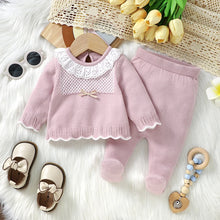 Charger l'image dans la galerie, Ensemble en Laine - Naissance au 9 mois