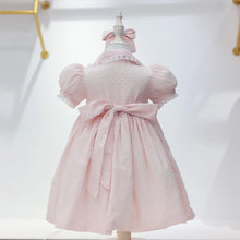 Charger l'image dans la galerie, Robe Cérémonie Smockée et Brodée AÏNA - 0 au 4 ans
