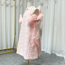 Charger l'image dans la galerie, Robe Cérémonie Styliste GIULIA - Blanc ou Rose - 2 ans au 12 ans