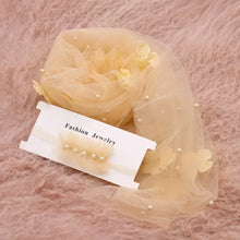 Charger l'image dans la galerie, Accessoires Etole Fleurs 3D Perlée et Bandeau Perlé pour Shooting Photo Bébé - 7 Nuances au choix