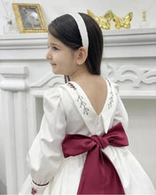 Charger l'image dans la galerie, Robe de Cérémonie CHARLOTTE - Manches Longues - 2 ans au 12 ans