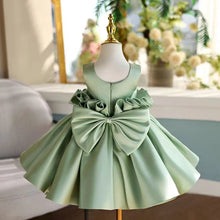 Charger l'image dans la galerie, Robe Cérémonie Styliste ANAÏS Vert Sauge - 2 ans au 14 ans