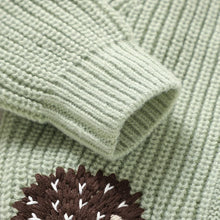 Charger l'image dans la galerie, Cardigan en Laine Motif Hérisson - 6 mois au 36 mois