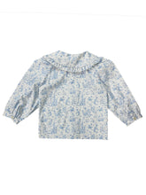 Charger l'image dans la galerie, Ensemble Robe Chasuble en Velours Côtelé et Sa blouse Liberty - 18 mois au 8 ans - Marque YZ.