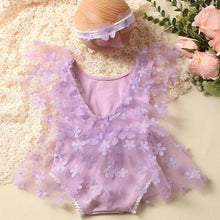 Charger l'image dans la galerie, Ensemble Body Tutu Floral et son Bandeau - 3 Nuances au choix - NOUVEAUTE !!!