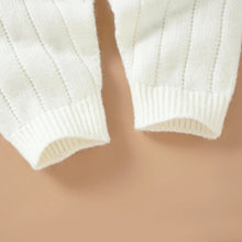 Charger l'image dans la galerie, Combinaison Longue en Laine Blanche et son Bonnet - 3 mois au 18 mois