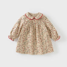 Charger l'image dans la galerie, Robe Liberty MATHILDE et son Gilet sans manches - 24 mois au 9 ans - Marque D.B.