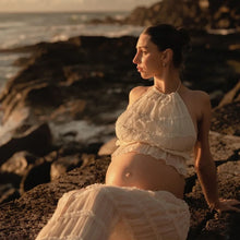 Charger l'image dans la galerie, Ensemble Estival Maternité Bohème Beige