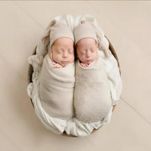 Charger l'image dans la galerie, Accessoires Etole et Bonnet pour Shooting Photo Bébé - 6 Nuances au choix