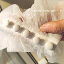 Charger l'image dans la galerie, Etole de Mariage en Tulle Drapé