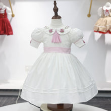 Charger l'image dans la galerie, Robe de Cérémonie CHARLOTTE - Manches Courtes- 2 ans au 12 ans