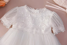 Charger l'image dans la galerie, Robe de Baptême SARENE - 3 mois au 24 mois - Collection 2026
