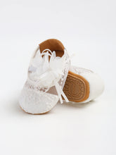 Charger l'image dans la galerie, Chaussure Cérémonie Dentelle et Fleur Tulle - 0 au 18 mois