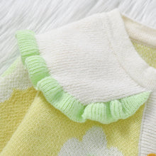 Charger l'image dans la galerie, Combinaison Longue en Laine Florale Jaune - Naissance au 18 mois - NOUVEAUTE !!!