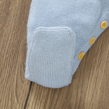 Charger l'image dans la galerie, Combinaison à Pieds en Laine Bleue et son Bonnet - Naissance au 9 mois - N°1 des ventes 2025 !!!