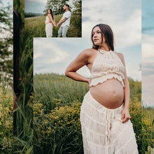 Charger l'image dans la galerie, Ensemble Estival Maternité Bohème Beige