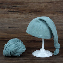 Charger l'image dans la galerie, Accessoires Etole et Bonnet pour Shooting Photo Bébé - 6 Nuances au choix