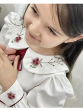 Charger l'image dans la galerie, Robe Cérémonie CHARLOTTE - Manches Longues - 12 mois au 12 ans