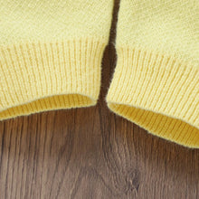 Charger l'image dans la galerie, Combinaison Longue en Laine Florale Jaune - Naissance au 18 mois - NOUVEAUTE !!!