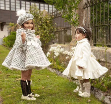 Charger l'image dans la galerie, Manteau de Cérémonie MOANA et Chapeau assorti - 12 mois au 12 ans