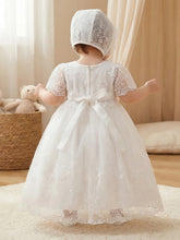 Charger l'image dans la galerie, Robe de Baptême Longueur Chevilles ALICIA - 3 mois au 24 mois