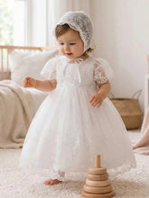 Charger l'image dans la galerie, Robe de Baptême Longueur Chevilles ALICIA - 3 mois au 24 mois