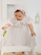 Charger l'image dans la galerie, Robe de Baptême Longueur Genoux SOPHIE - 3 mois au 24 mois