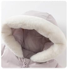 Charger l'image dans la galerie, Combinaison Pilote Mauve en duvet plumes - 12 mois au 4 ans - Marque D.B.
