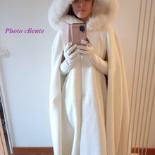 Charger l'image dans la galerie, Cape de Mariage avec Capuche