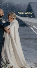 Charger l'image dans la galerie, Cape de Mariage avec Capuche