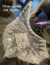 Charger l'image dans la galerie, Voile de Mariée Cathédrale Dentelle