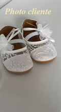 Charger l'image dans la galerie, Chaussure Cérémonie Dentelle et Fleur Tulle - 0 au 18 mois