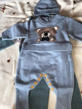 Charger l'image dans la galerie, Combinaison à Pieds en Laine Bleue et son Bonnet - Naissance au 9 mois - N°1 des ventes 2025 !!!