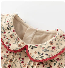 Charger l'image dans la galerie, Robe Liberty MATHILDE et son Gilet sans manches - 24 mois au 9 ans - Marque D.B.