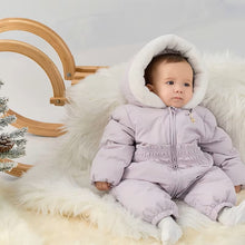 Charger l'image dans la galerie, Combinaison Pilote Mauve en duvet plumes - 12 mois au 4 ans - Marque D.B.