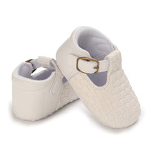 Charger l'image dans la galerie, Chaussure Cérémonie Effet Cuir Tressé - 0 au 18 mois