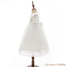 Charger l'image dans la galerie, Robe de Baptême ANNABELLA et Son Béguin - 3 mois au 24 mois