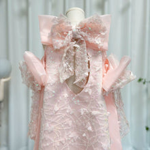 Charger l'image dans la galerie, Robe Cérémonie Styliste GIULIA - Blanc ou Rose - 2 ans au 12 ans