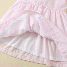 Charger l'image dans la galerie, CLARISSE Col Pétale - 2 Nuances - Rose ou verte - 12 mois au 6 ans - Marque Espagnole