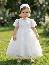 Charger l'image dans la galerie, Robe de Baptême Longueur Chevilles ALICIA - 3 mois au 24 mois