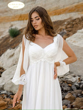 Charger l'image dans la galerie, Robe de Mariée GAIA Blanche - Mesures Personnalisées - Collection Soft et Chic 2023 - Modèle d'Expo