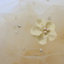 Charger l'image dans la galerie, Accessoires Etole Fleurs 3D Perlée et Bandeau Perlé pour Shooting Photo Bébé - 7 Nuances au choix