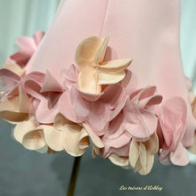 Charger l'image dans la galerie, Robe Cérémonie Styliste MAGNOLIA - Blanche ou Rose - 24 mois au 12 ans