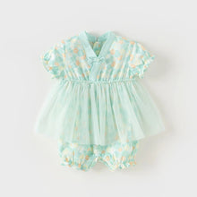 Charger l'image dans la galerie, Robe/Combi courte Liberty - Marque D. B - 12 mois au 36 mois