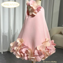 Charger l'image dans la galerie, Robe Cérémonie Styliste MAGNOLIA - Blanche ou Rose - 24 mois au 12 ans