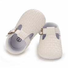 Charger l'image dans la galerie, Chaussure Cérémonie Effet Cuir Tressé - 0 au 18 mois