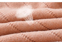 Charger l'image dans la galerie, Combinaison Longue en Laine Rose avec son Bonnet - 3 mois au 18 mois